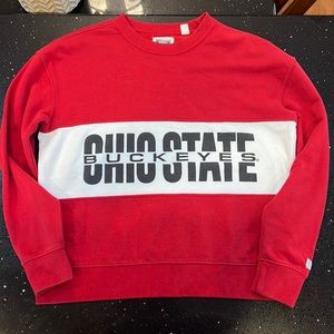 Tailgate by American Eagle ladies size XS Ohio State slightly cropped sweatshirt